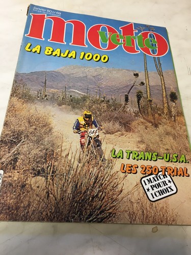 Motorcycle green 1980 - green,