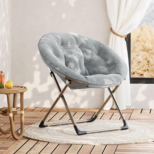 Folding moon saucer chair - moon,