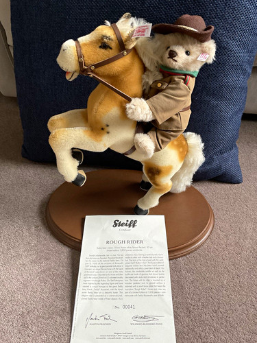 Steiff rough rider teddy bear - rider,