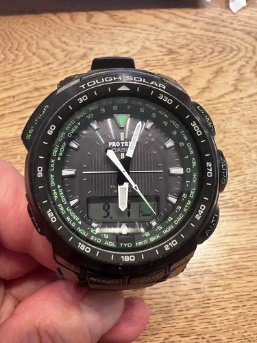 Casio shock pro trek - g-shock, tough