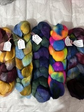 Job Lot Of Hand Dyed Fibre