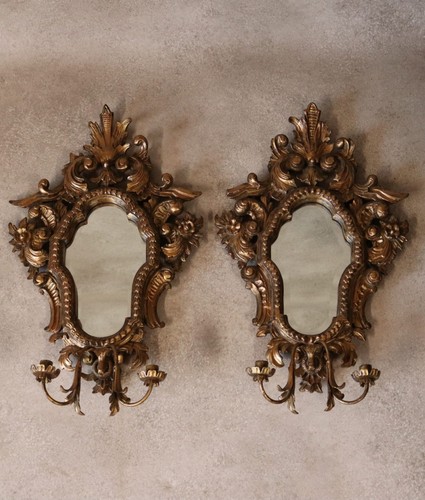 Pair vintage rococo - vintage,