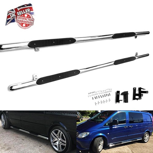 Polished chrome side step - polished,