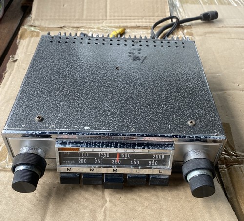 Vintage radiomobile car radio - vintage,