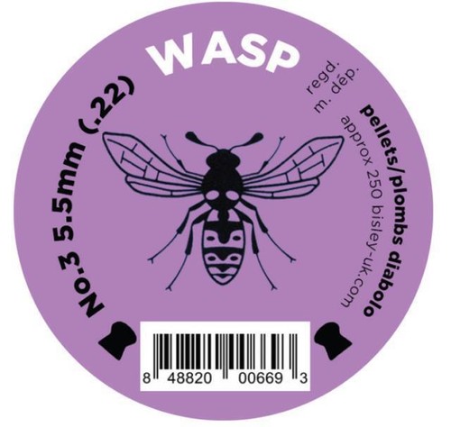 Wasp pellets purple no3 22 - no3, .22
