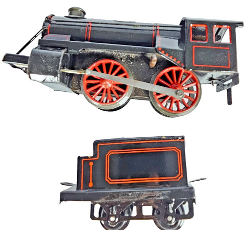 Gauge 0 clockwork steam - 0-4-0,