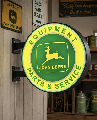 John deere double sided led - john,