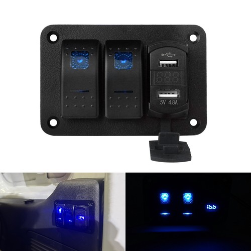 Waterproof gang switch panel - gang,