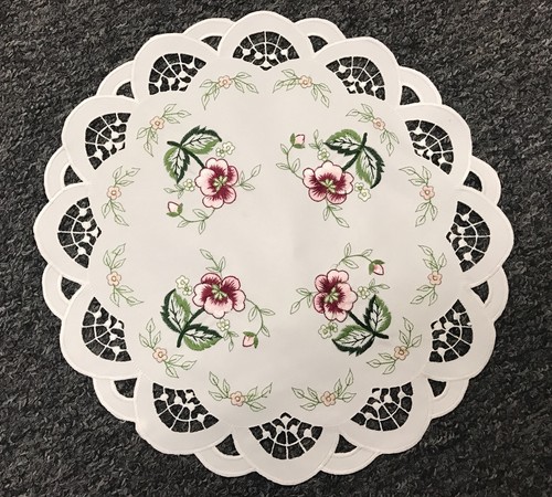 Pcs embroidered rose lace - embroidered,