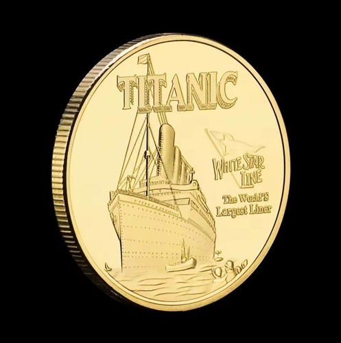 Titanic coin golden edition - titanic,