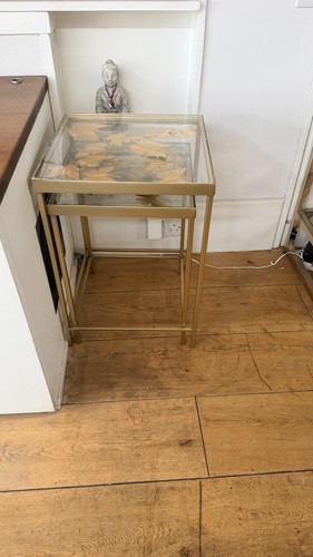 Nest gold side tables - 2,