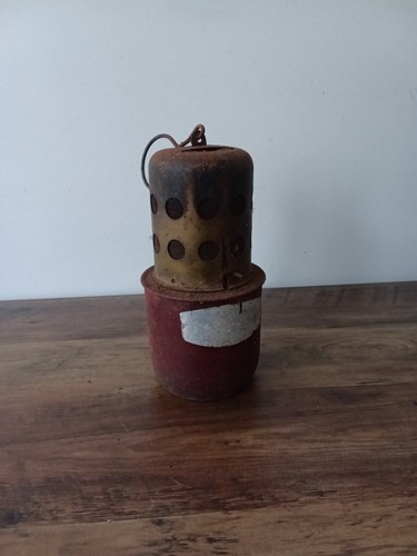 Vintage portable fuel lamp - portable,