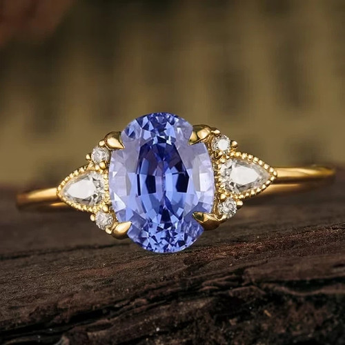 00ct pear cut lab created - pear,