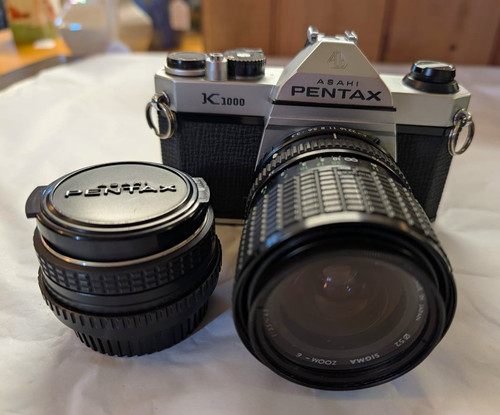 Asahi pentax k1000 - asahi, film