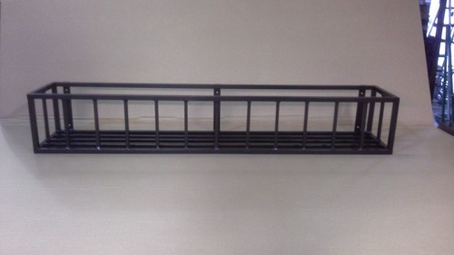 Metal wrought iron window box - metal/wrought,