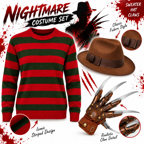 Mens halloween freddy krueger - mens,
