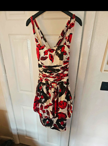 Michel ambers sillk - floral, fit