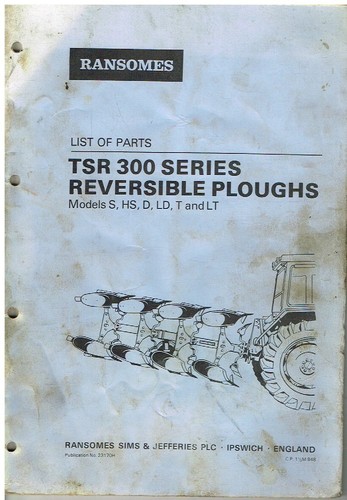 Ransomes tsr300 model d - ransomes,