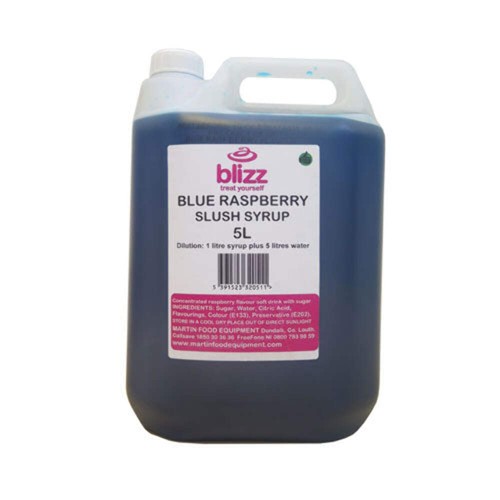 Blizz blue raspberry slush - blue,