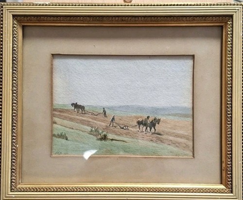 Antique 1901 rural farming - 1901,