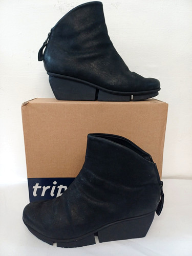 Black platform boots - boots, by