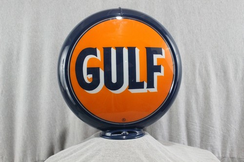 Gulf gas pump globe - gulf,