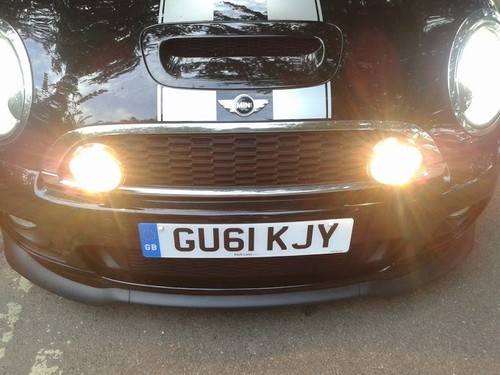Bmw mini spot lights driving - bmw,