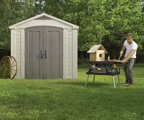 Keter factor storage shed x - shed,