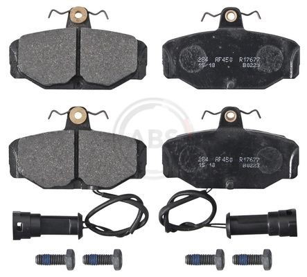 Abs 36170 rear - rear, pad