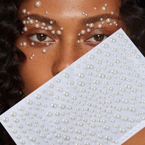 Face gems adhesive star - adhesive,