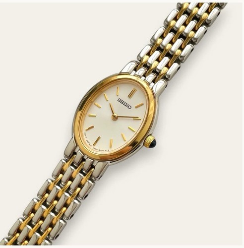 Seiko vintage ladies two tone - vintage,