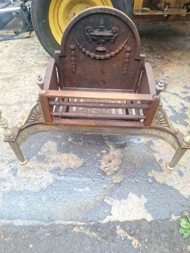 Ornate cast iron - ornate, fire