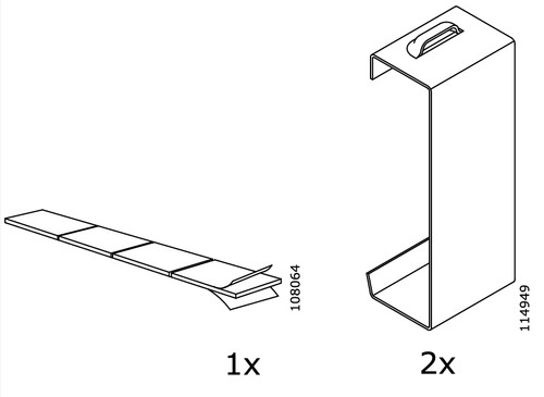 Ikea besta unit - joining, kit