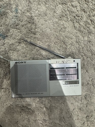 Sony icf 400 - receiver, radio