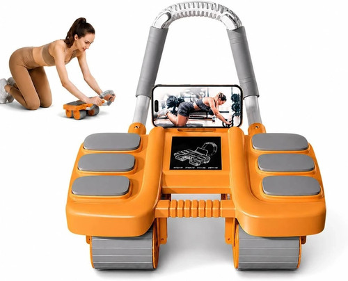 Abdominal wheel roller with - wheel,