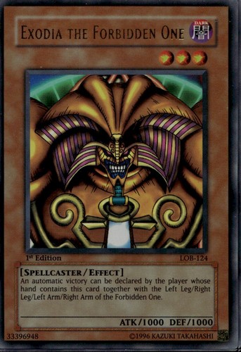 Exodia the forbidden one asian - the,