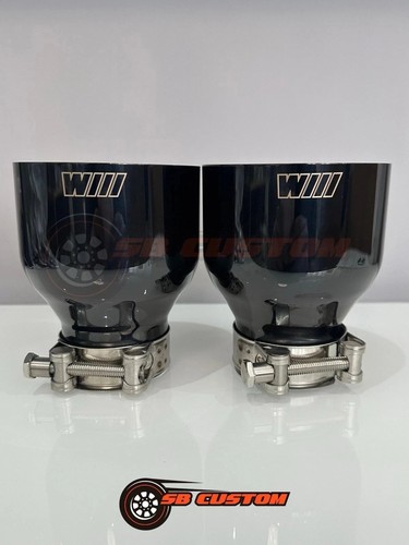 Bmw black chrome exhaust - bmw,