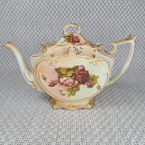 Antique tunstall teapot early - antique,