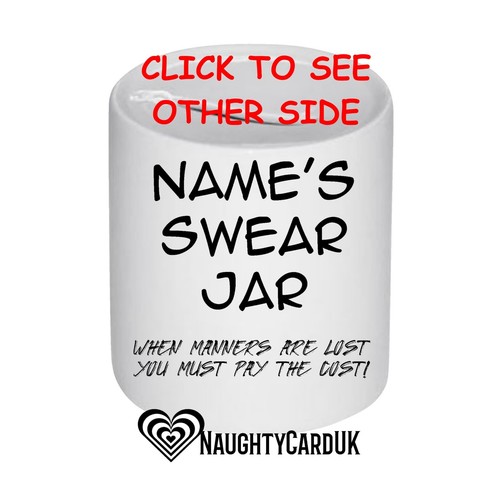 Swear jar money - jar, box