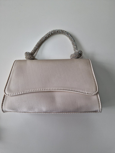 Small pale cream - , handbag