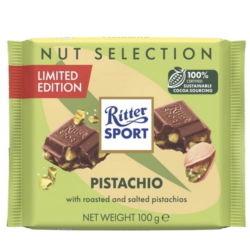 Ritter sport pistachio - ritter,