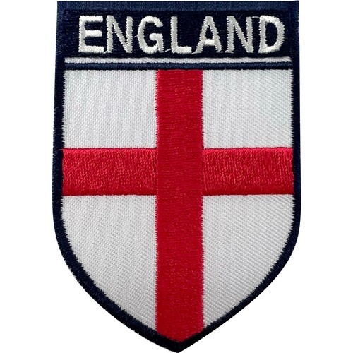 England flag shield patch - flag,