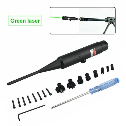 Green laser bore sight kit - green, .22