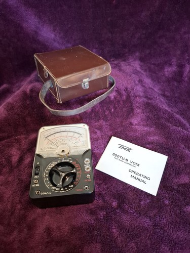 Vintage tmk test meter model - vintage,