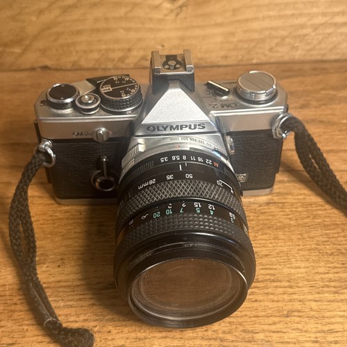 Olympus om2n film camera - camera, with