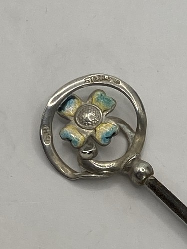 Antique silver and enamel - antique,