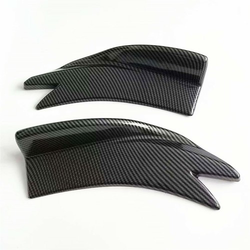 Car rear bumper fin canard - car,
