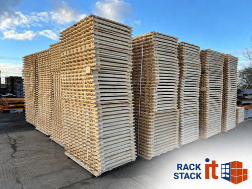 New pallet racking slatted - new,