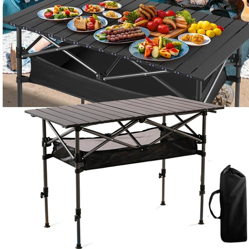Foldable camping table - foldable,