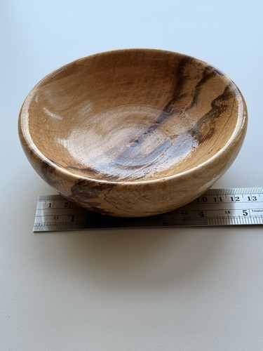 Striking hand turned spalted - hand,
